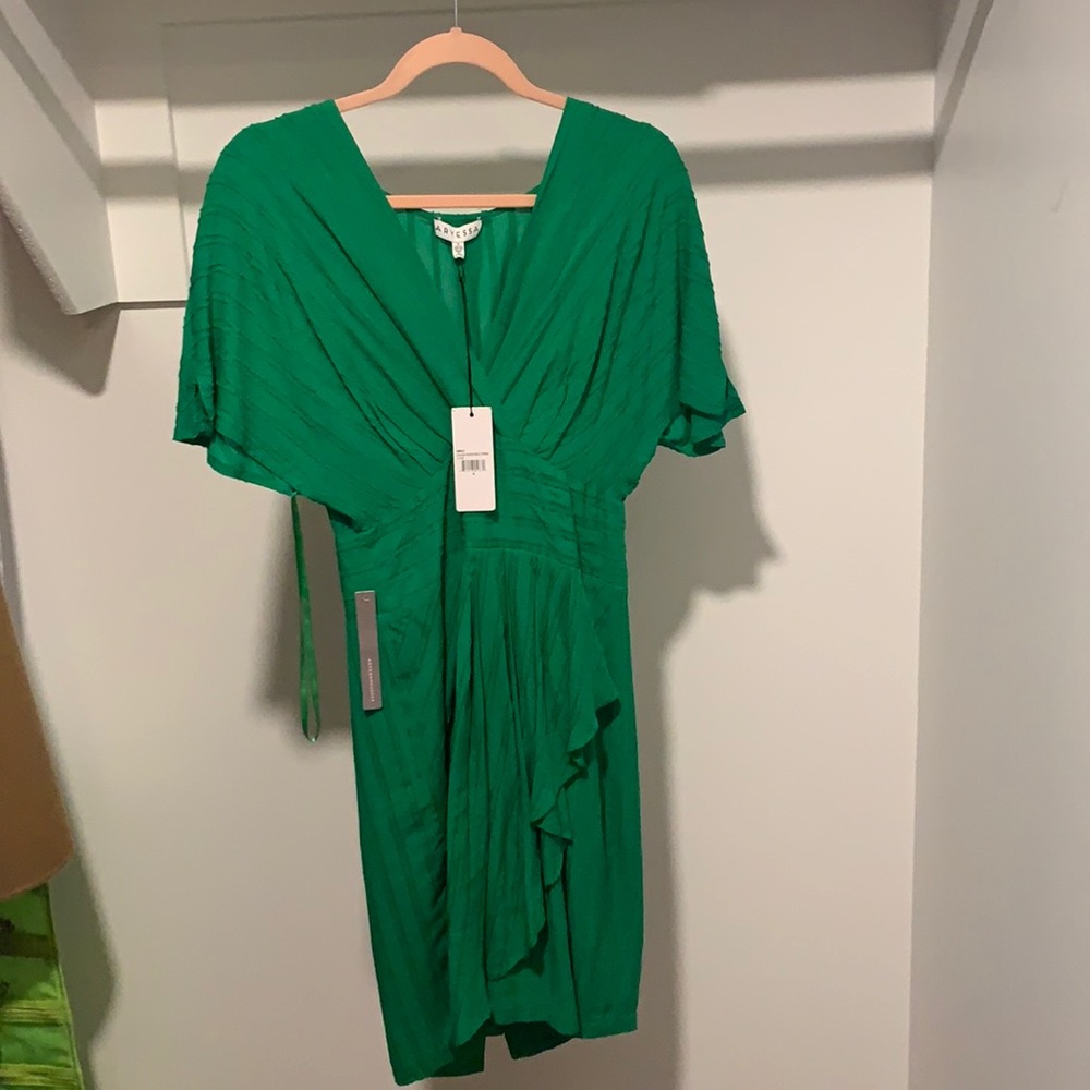 Anthropologie Green Dress